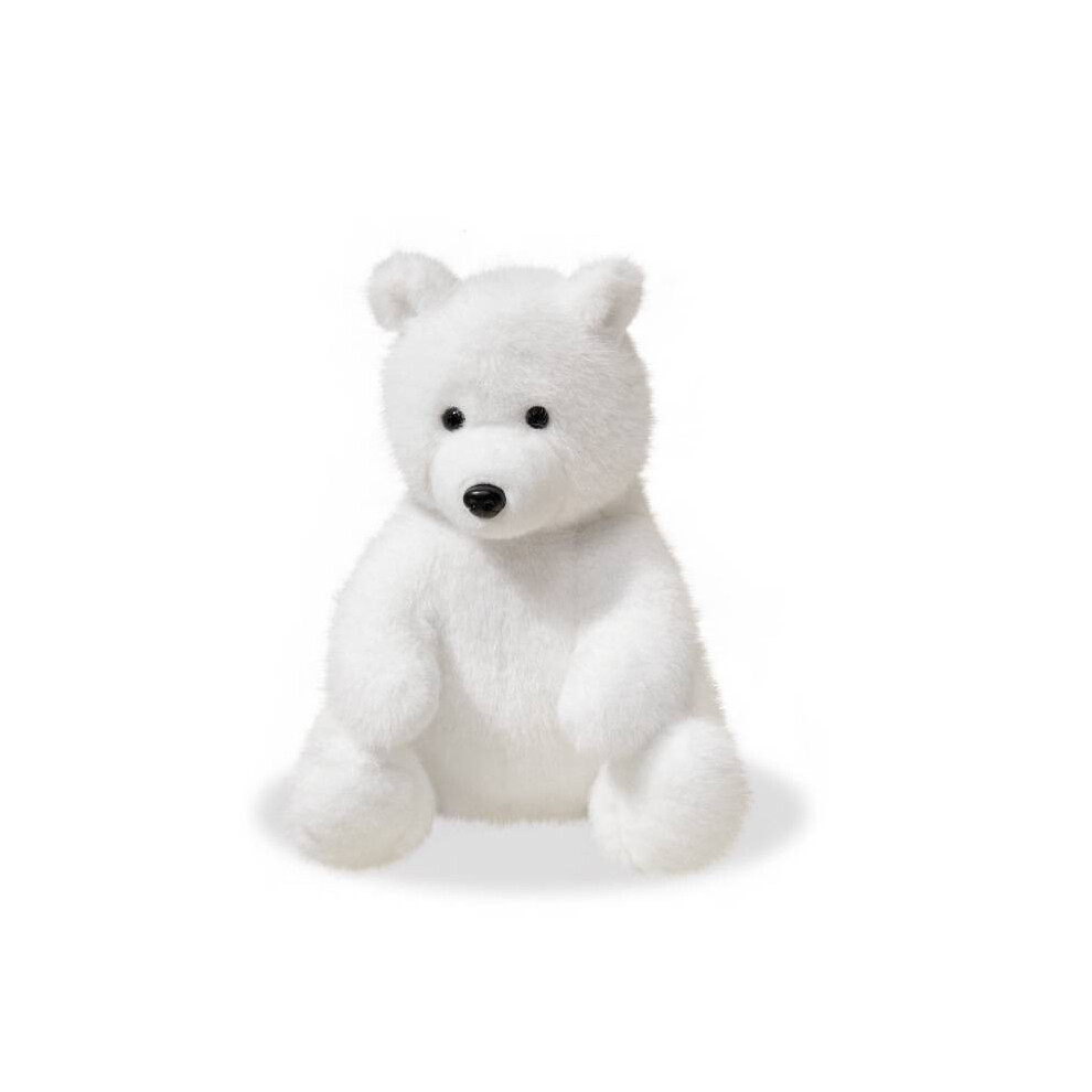 (, 28Cm/11.02In) Toy Bear Plush Cute Cartoon Children Holiday Sofa Pillow Doll Decoration Gift White