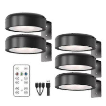 (Black) Chiclify Picture Lights,Topveden Lights for Pictures on Wall,Magnetic