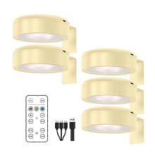 (Gold) Chiclify Picture Lights,Topveden Lights for Pictures on Wall,Magnetic
