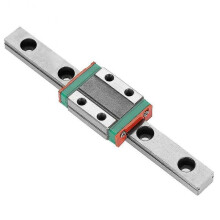 Linear Slide Rail, Linear Rail Block Miniature Steel Ball Bearing MGN12C Design Linear Motion Rail for Precision Measuring Equipment(100)