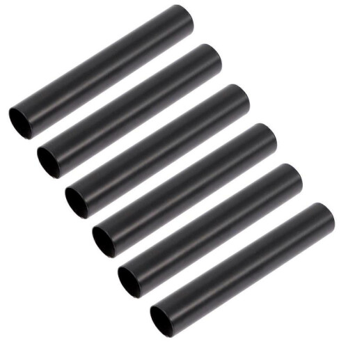 Chandelier Lamp Base Sleeve 6Pcs Black Replacement Cylinder for Home Decoration Function 2