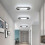 Modern Led Ceiling Light,24w 1800lm Rectangular,cool White Light 6000k Acrylic[energy Class E] 2