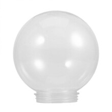 Clear Acrylic Replacement Lamp Post Globe Outdoor Light Globe for Ceiling Wall Fixtures Lamp Posts Streetlights Pendant Light