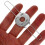 10Pcs Lampshade Spring Clips Light Shade Adapter Pendant Light Shade DIY Spring Clamps 3