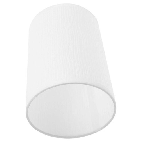 Solid-color Cylindrical Lampshade Household Ceiling Lampshade Replacement Vintage Style Table Lamp Cover(E27/E14) 1