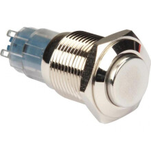 High Round Metal Switch Dpdt 2No 2Nc