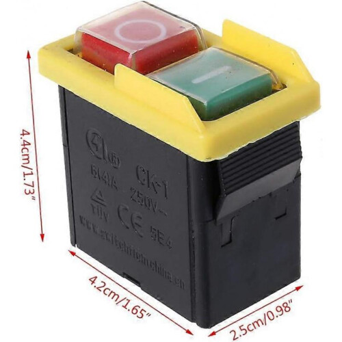 Black Woodworking 250V 6/4A Universal Replacement Part for Woodworking Lighting Accessories 2