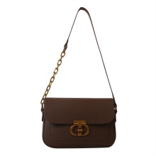 (Brown) Bag Crossbody Shoulder Tote Underarm Bag Handbag Large Casual Capacity Women