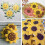 Sunflower Cookie Cutter Set-size 3.8" 3.1" 2.6"-3 Piece-cookie Cutters 2