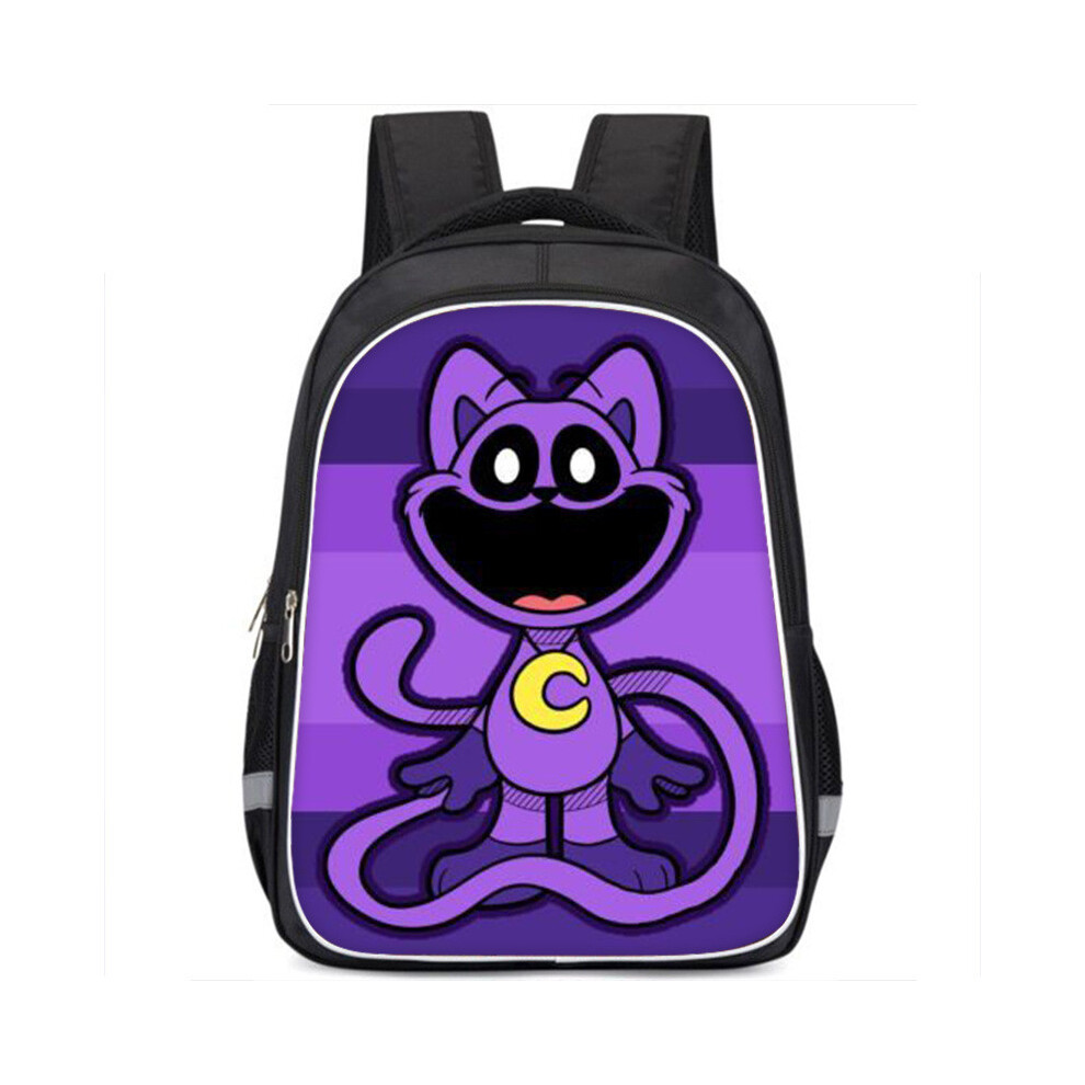 (Style G, Large) Poppy Playtime Catnap Smiling Critters School Bag Oxford Backpack Cloth Cartoon