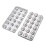 Mini Sphere Mold Ice Cube Maker Silver 20.6X10.5X2.5CM Ice Making 1Pack 4