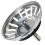 For Blanco sinks: 3.5 inch diameter strainer replacement with 18 drainage slots 1