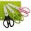 (Red) Large Ceramic Shears for Cutting Cooked Food Ceramic Kitchen Shears for Kitchen Cooking and Food Processing  Red 4