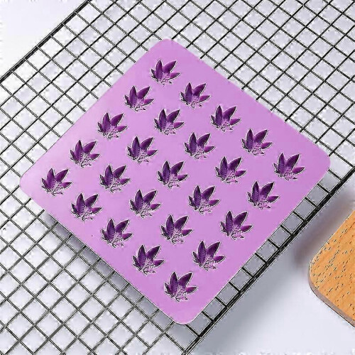 Marijuana Leaf Gummy Molds Silicone Candy Mold Novelty Gift - 3 Pack 2