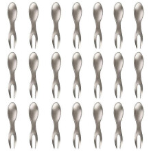 Corn Holders Set of 21 Stainless Steel Corn on the Cob Skewers for BBQ Sweetcorn Holders Home Cooking Fork