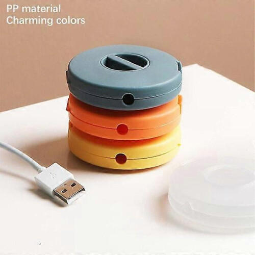 4-Pack Empty Expandable Compact Earphone Cable Organizers - for USB 1