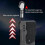 Torch Lighter, Switchable Jet Flame Lighter Butane Refillable with Lockable Function, Windproof Adjustable Jet Flame And Soft Flame, Cool Foldable Gun 5