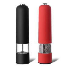 (red black) Salt And Pepper Mill Set Of 2 Manual With Adjustable Ceramic Grinder From Coarse To Fine Spice Mill Set