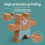 Bear Wooden Balance Stacking Toy Children Development Eye Coordination Hand 7