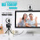 Computer 1080P AutoFocus Webcam Double Noise Reduction Microphone Camera Video Webcam(Black) 6