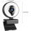 Computer 1080P AutoFocus Webcam Double Noise Reduction Microphone Camera Video Webcam(Black) 5