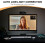 Webcam,Webcams for PC, Full HD 1080P Video Calling, HD Light Correction(Black) 5