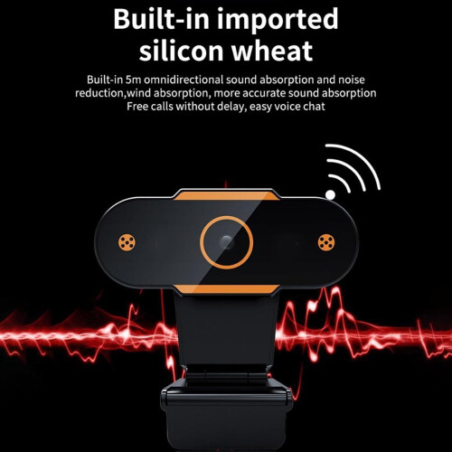 Streaming Camera 1080p HD Webcam  for Gaming Computer Web Cameras for Desktop Computer Accessories(Black) 1