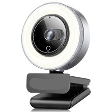 2K Webcam for , Web Camera for Desktop Computer/Laptop/Monitor, USB Streaming Camera (Black)
