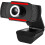 Webcam Video Sensor Manual-Focus Microphone for PC & Laptop, Black(Black) 1