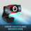 Webcam Video Sensor Manual-Focus Microphone for PC & Laptop, Black(Black) 4