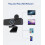 4K Webcam, USB Web Camera, MIC, Camera, Speaker 3 in 1, Face Optimization(Black) 6