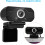 Computer Camera, Full HD 1080P PC Camera Desktop Noise Reduction with Microphone for Laptop(Black) 5