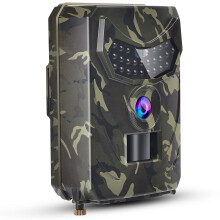 Mini Trail Camera, 20MP 1080P Game Camera with Night Vision Motion Activated 120Wide-Angle Camera(Green)