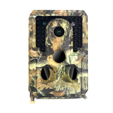 Game Deer Trail Cameras, 1080P 12MP HD Wildlife Scouting Camera with Night Vision, IP54 120 Lens(Brown)