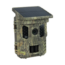 32MP Trail Camera, Solar Panel Trail Cam with 2.0” HD TFT Screen Hunting Camera for Wildlife (Green)