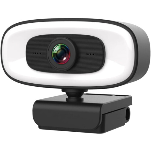 High Definition Network Camera with Microphone Interface, Suitable for on-site Video Conference(Black)