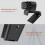 4K Webcam, Computer Camera with Low-Light Correction, AI Noise-Canceling Microphone(Black) 4