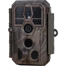 64MP 1296p HD Video, Game Cameras with 100ft Night Vision Motion Activated Waterproof for Deer Cam(Black)
