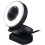 Streaming Webcam, Ring Light with/Adjustable Brightness - Built-in Microphone - Advanced Autofocus(Black) 1