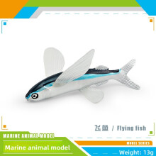 (Flying Fish ) Pvc Fish Flying Realistic Marine Animal Figures Model For Toys Kids Educational