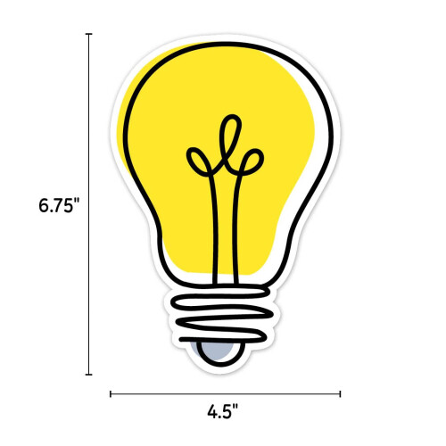 CTP Doodle Light Bulb 6 """" Tagliato Did D D 2