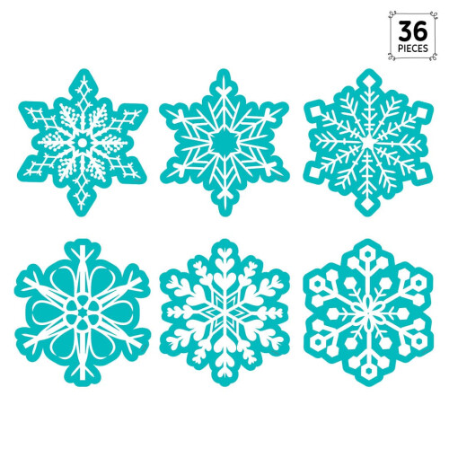 CTP Snowflakes 6 """" Tel-outs Learning D 1