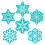 CTP Snowflakes 6 """" Tel-outs Learning D 1