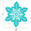 CTP Snowflakes 6 """" Tel-outs Learning D 3