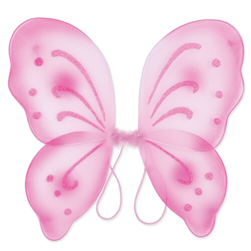 Beistle Feenflgel aus rosa Nylon
