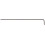 .89 mm inbussleutel - lang 1