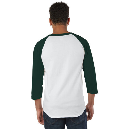 Champion Tricou raglan pentru adul?i - alb alb - S (D0102H7DNIX) 1