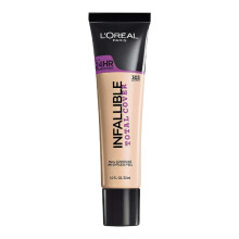 LOreal Paris Infallible Total cover Foundation, Nude Beige, 1 fl oz