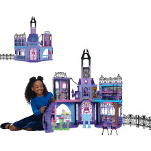 Monster High Doll House Haunted High School Playset with 7 Play Areas and 35+ Storytelling Pieces Including Furniture and Accessories