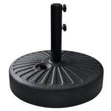 EliteShade Paraplubasis Watergevulde standaard Markt Patio Outdoor Heavy Duty Parapluhouder (zwart)
